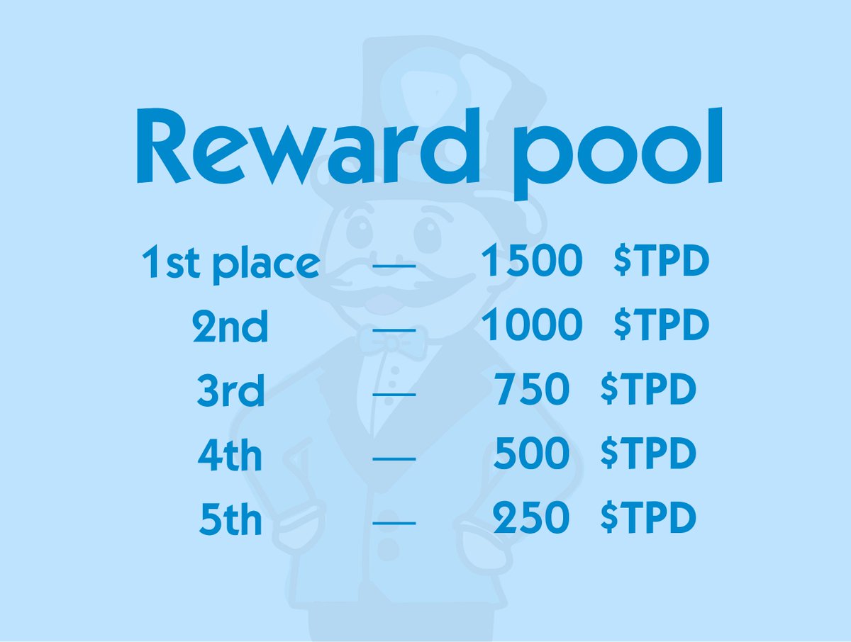 MEME CONTEST🥳 
To participate, you need:  
1) make a meme about Tonopoly and post it in the comments under this post (t.me/TONOPOLY_TON/17)  
2)wait for the end date of the competition📝  

We will choose the 5 funniest memes, LET'S GO TONOPOLISTS!🚀

#TON #Airdrop #crypto