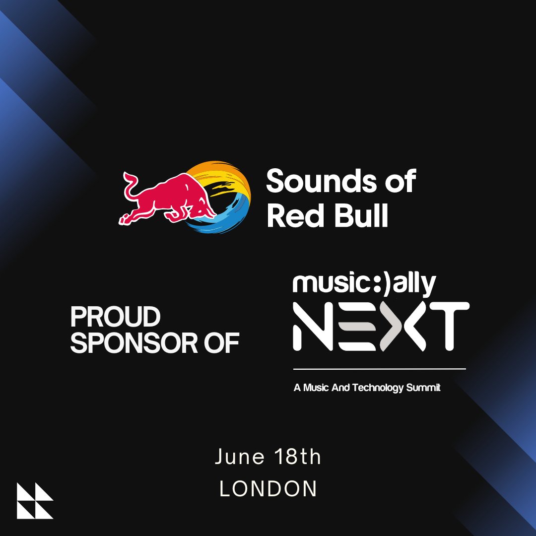 Excited to highlight Sounds of @redbull as a sponsor for Music Ally NEXT 2024! Join us on June 18th in London for an inspiring day of music innovation. Secure your tickets now: next.musically.com/tickets #MusicAllyNEXT2024 #musically #musicnews #readmore