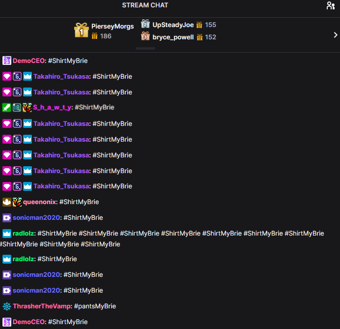 JustBrieathe's tweet photo. Even though I don't think I'm deserving of them chat thinks otherwise #shirtmysurvivor 💜

live 🔗 https://t.co/WmWCKSAzQd https://t.co/X4NqyXtdYC