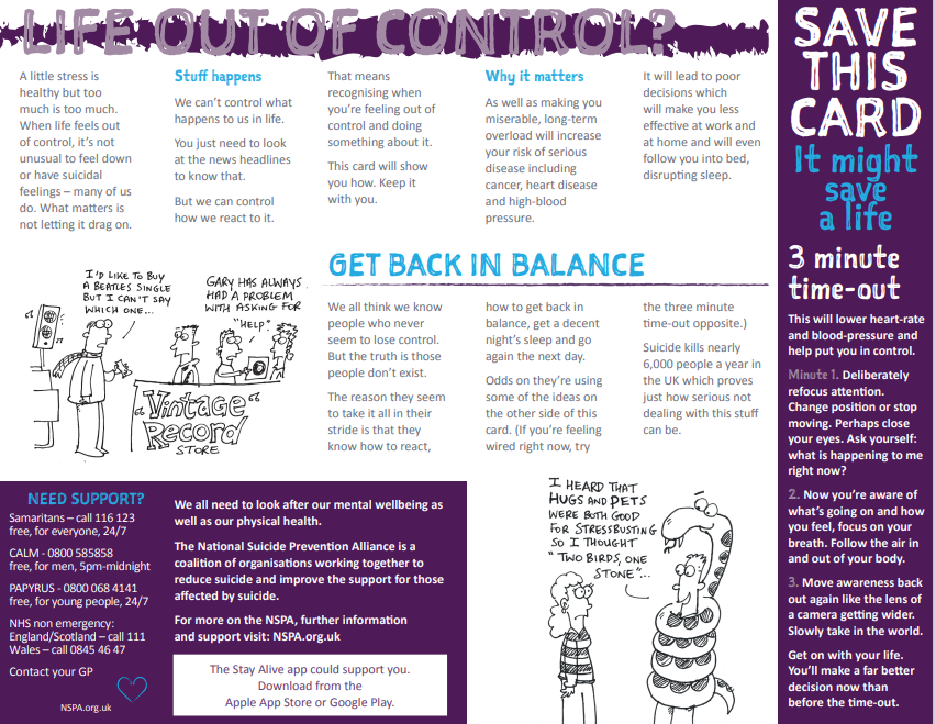 National Suicide Prevention Alliance tweet media