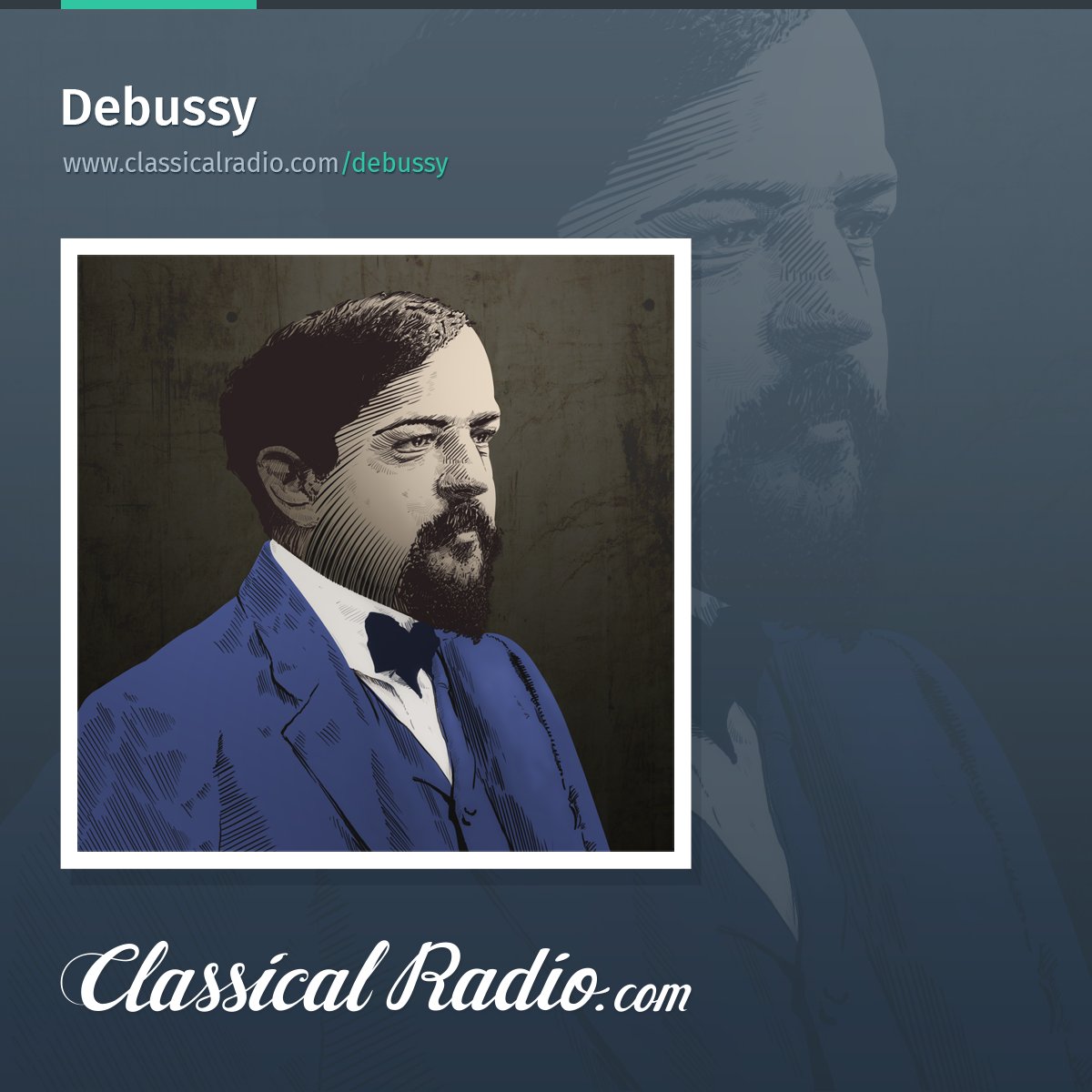 #Debussy – one of the most influential #composers of the late 19th and early 20th centuries, and sometimes described as the first Impressionist composer. Tune in and enjoy his celebrated works!
ClassicalRadio.com/debussy

•

#ClaudeDebussy #ClassicalComposers #ClassicalMusic