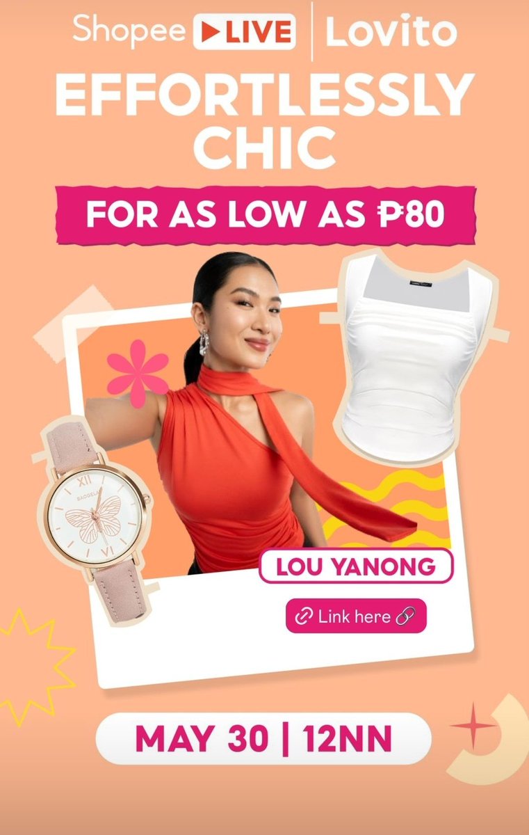 let's watch her LIVE ✨

#LouYanong