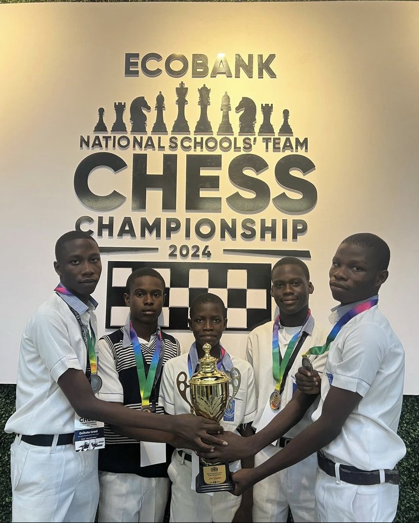 Meet your champions: Secondary school category 🏆✨

#chess 
#boardmaster 
#ecobankschchess #ecobankchesschampionship #abetterway #ecobankthepanafricanbank