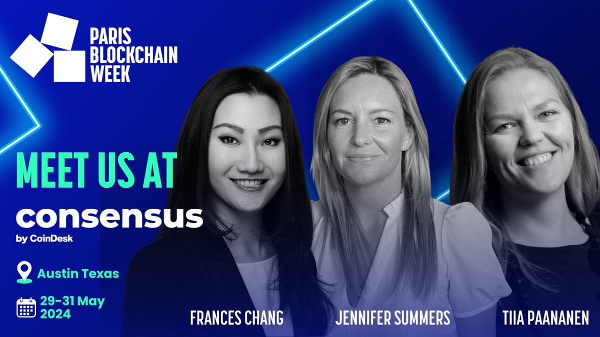 Paris Blockchain Week tweet media