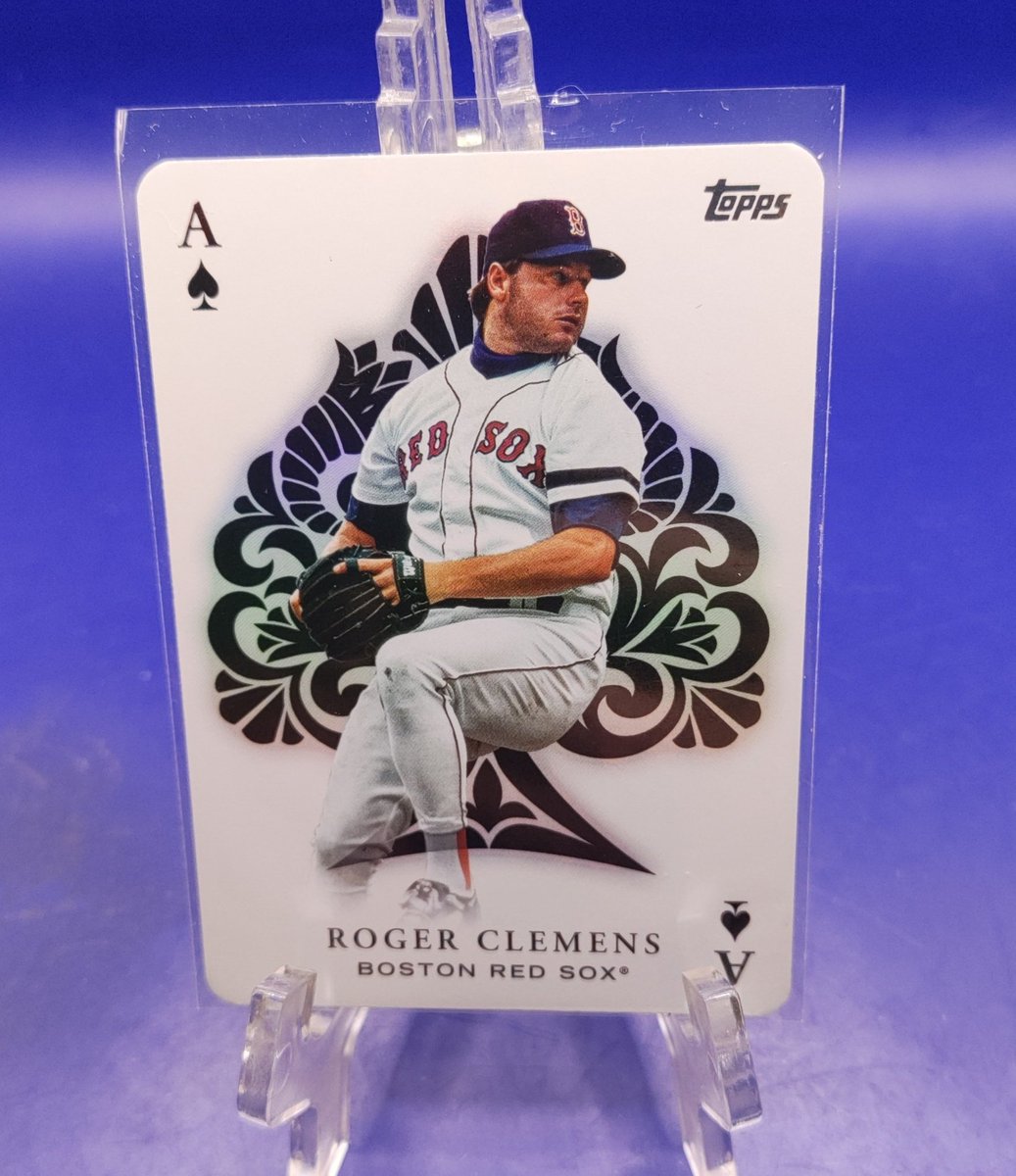 Roger Clemens 
Aces

#WackyWednesday 
Starting bid $1.00
At least a $.25 is required after opening 

#WackyWeekFinalRound is tomorrow 
Add to your #WackyStack
Happy collecting everyone