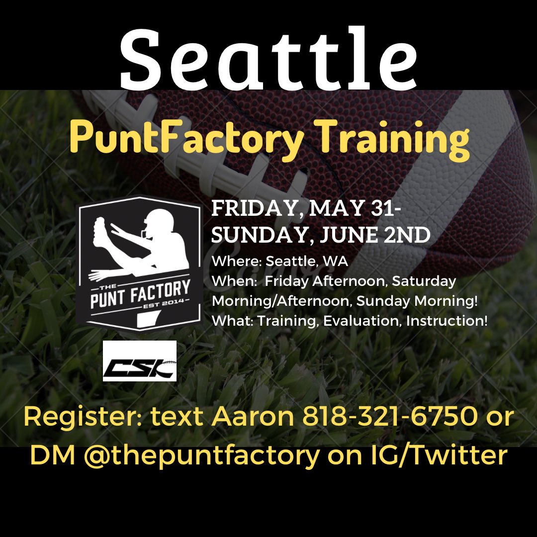 📍 SEATTLE 📍 I will be up there THIS FRIDAY-SUNDAY! Small group training - Instruction - Prep for College Camps - Etc! I have room available Friday afternoon, Saturday morning/afternoon & Sunday morning! Text me 818.321.6750 or DM me to get some work! We’ve been traveling