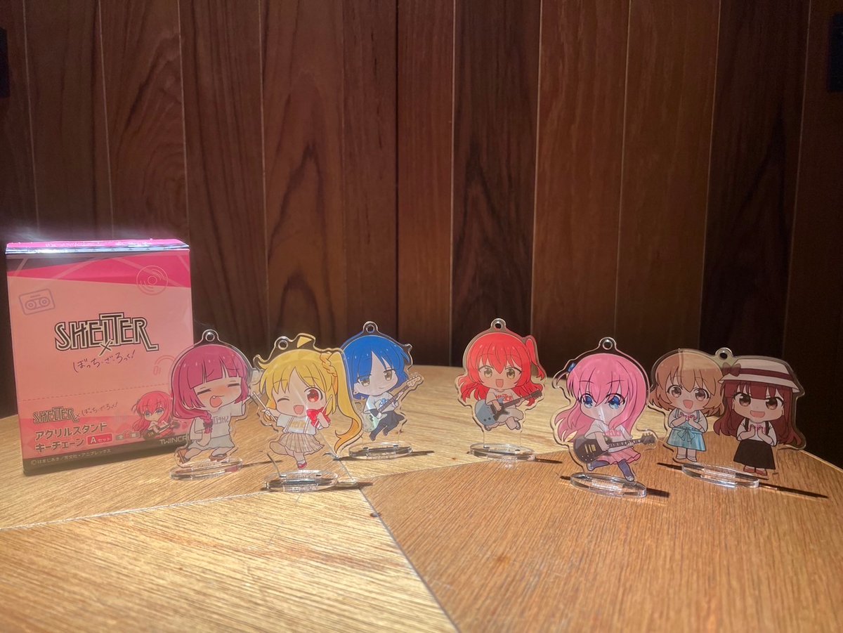 SHELTER×ぼっち・ざ・ろっく! アクリルスタンドキーチェーン A