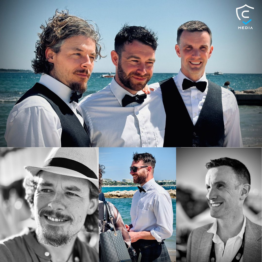 Last week our MD mark took a trip with the
brilliant guys from the 48hr Edinburgh team Average
Joes Gym to watch their film Life's A Beach screen in
the short corner at Cannes.

Neil, Alistair and Stephen are incredibly talented
members of the scottish film Industry!
