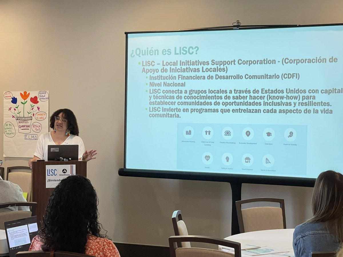 So excited to be kicking off our Credit as an Asset training for our @AmeriCorps members serving with @RuralLISC and @InclusivCDCUs partners throughout Puerto Rico!  Thanks @LISC_HQ teammates Sandylane and Cari for delivering the training 100% in Spanish! #gettingthingsdone