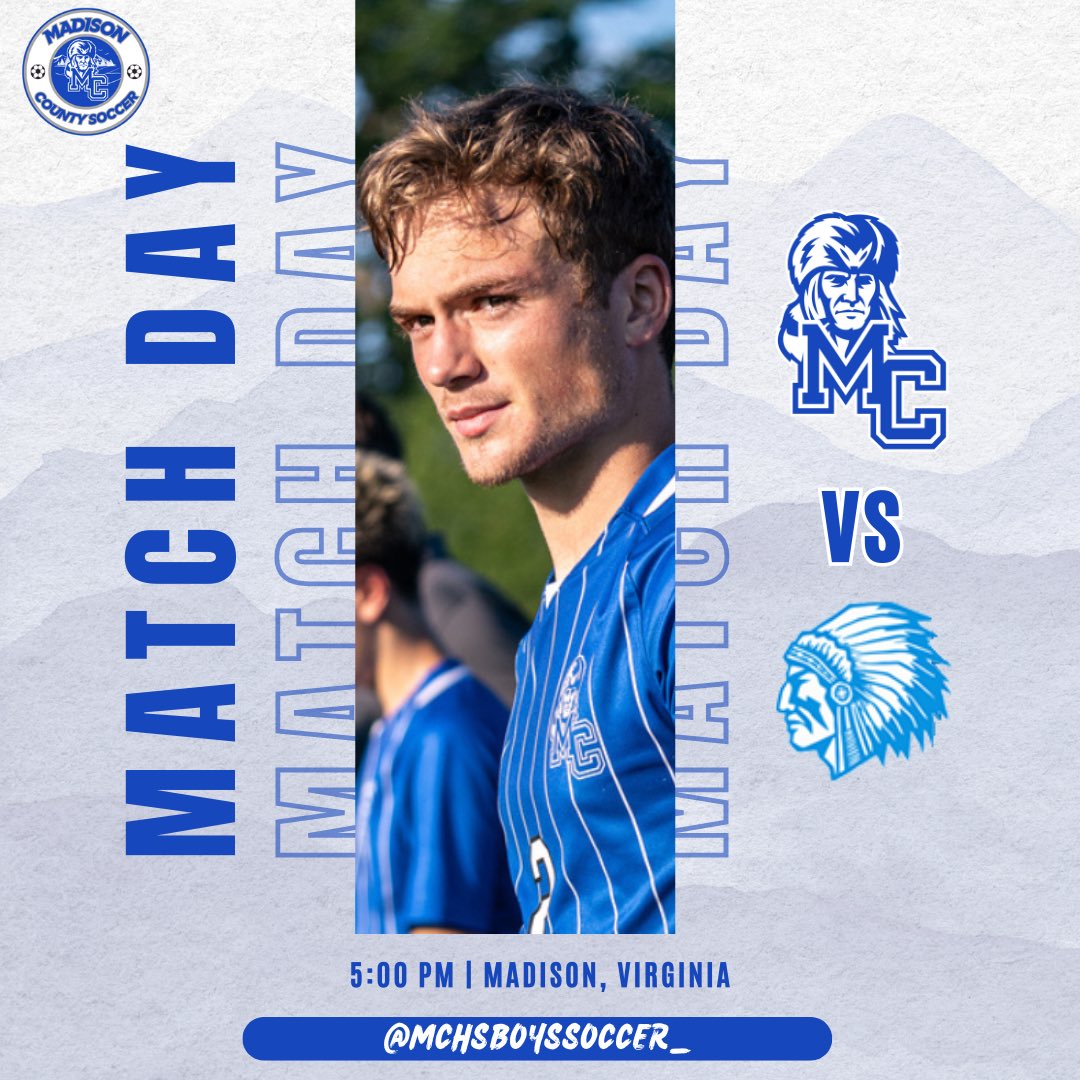 MCHSAD_'s tweet photo. 🔹▫️MATCH DAY▫️🔹
🆚 Fort Defiance (REGION SEMIFINALS)
📍 Madison, VA
⏰ 5:00 PM
#BeatFTDefiance X #NewStandard https://t.co/n9PyzKyJ0t