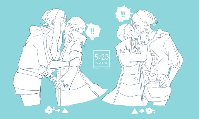 「gloves kiss」 illustration images(Latest)