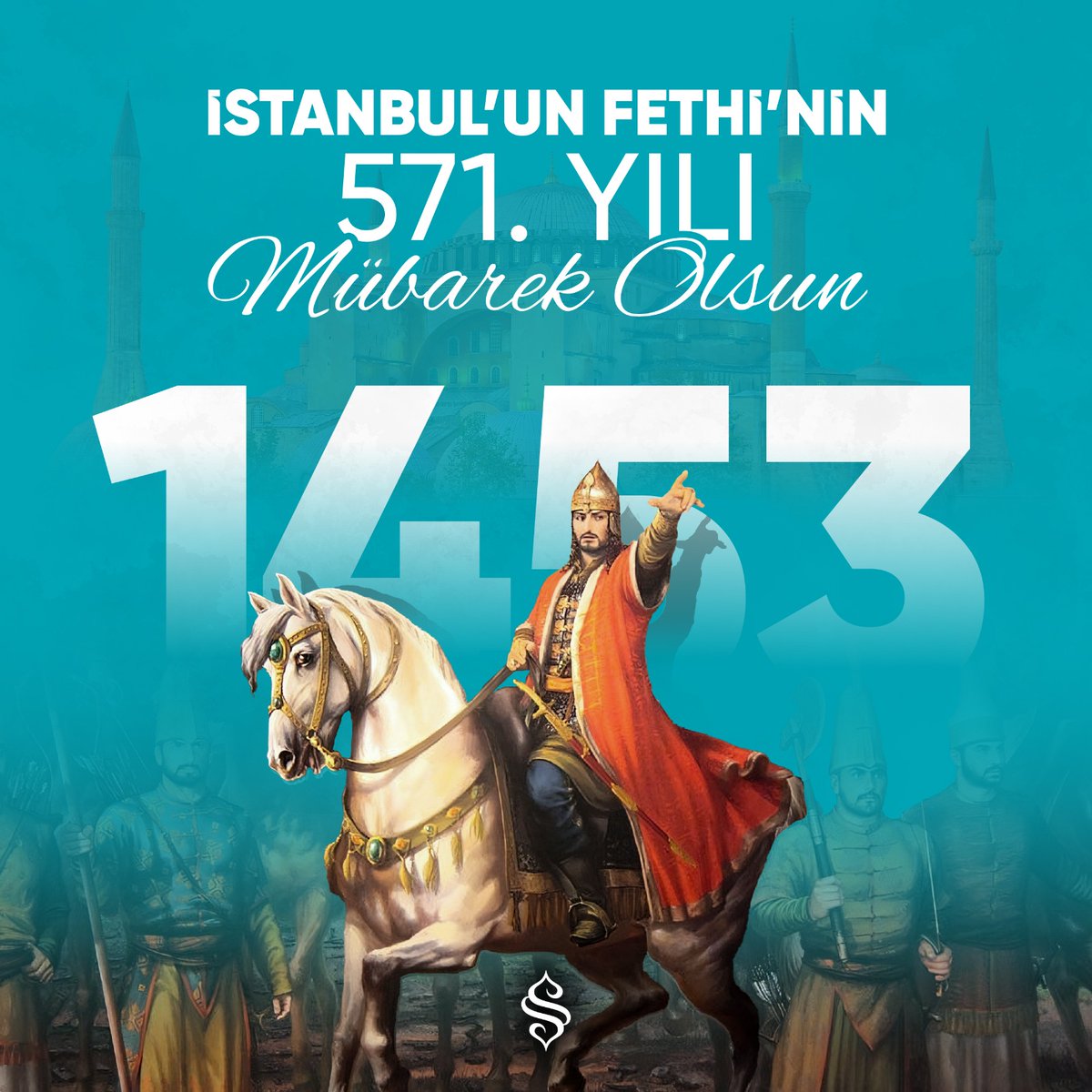 İstanbul'un Fethinin 571. Yılı Mübarek Olsun. #fetih #Fatih #İstanbul #1453 #semerkandkitap #iyiokuriyikitapokur