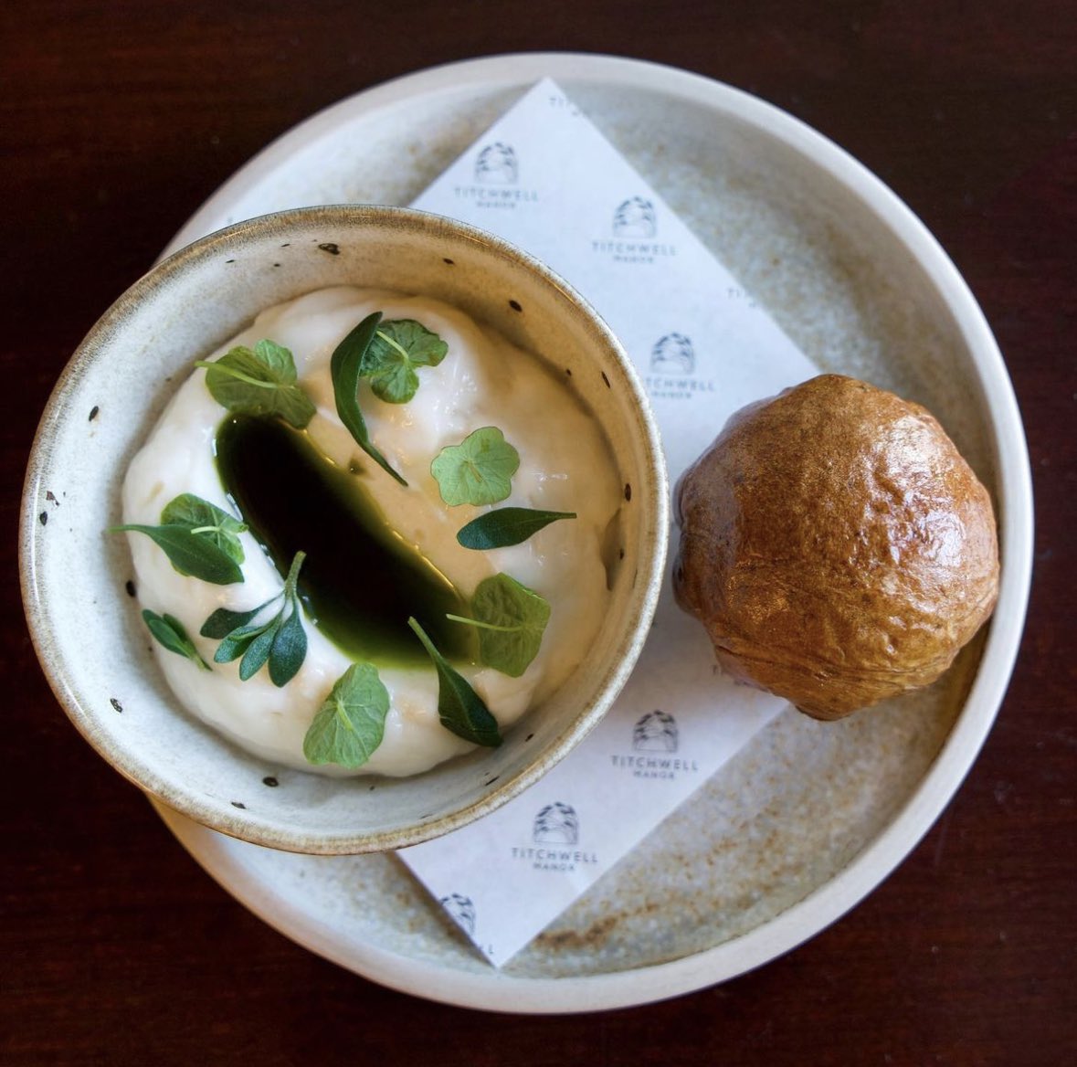 Whipped smoked cod roe, seaweed brioche.

An afternoon snack that hits the spot. Available on our light lunch menu, served daily, 11:30am-4.30pm.

#aahospitality #michelinrestaurant #norfolkfood