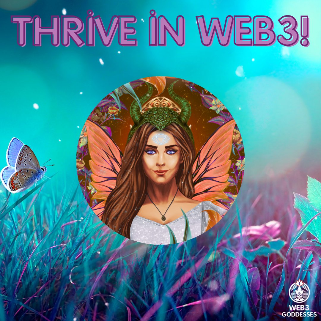 #Web3Goddesses are here to teach you how to thrive in Web 3.0! 💫 NFT pitch contest, marketing classes, coaching, networking. Learn more: bit.ly/3wNNzOT  #WomeninCrypto #WomeninNFTS #NFTs #NFTartist #NFTdrop #nftcollectors #NFTProject #NFTWomenUNITE #nftwomen