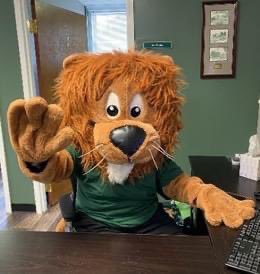 Ella Cain ❤️d serving as Leo the Lion: “I had fun attending campus events and helping at the PAL Games for local special needs children. It was a great way to promote spirit on campus and give back to my university.” Ella 🎓this month and we can’t wait to see where life takes her