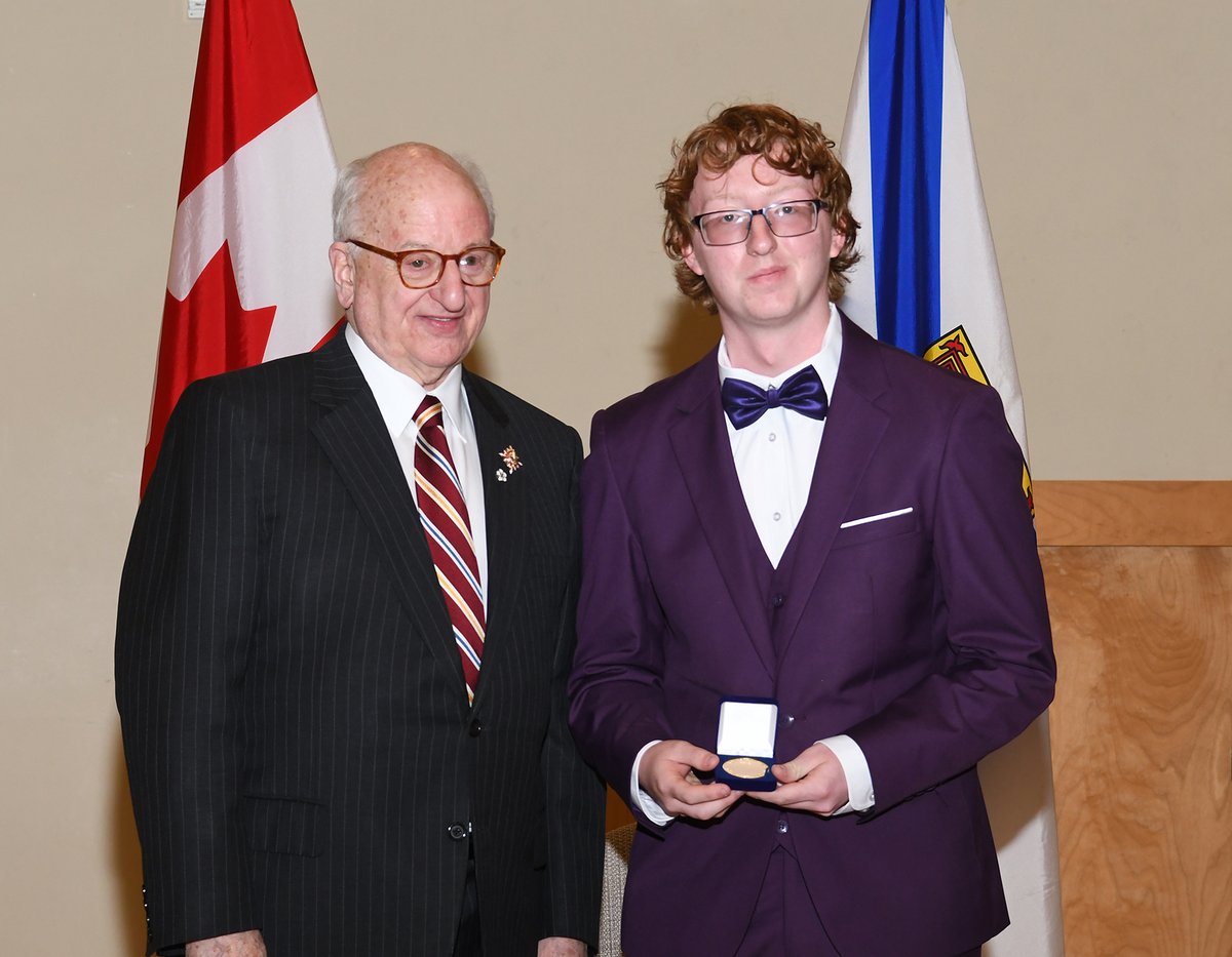The LtGov was delighted to recognize outstanding Grade 11 students at the LG's Education Medal Ceremony. Students represented 3 regional centers for education in NS: Cape Breton-Victoria, Chignecto-Central & Strait Regional Centre for Education. Photos: bit.ly/400tAr3