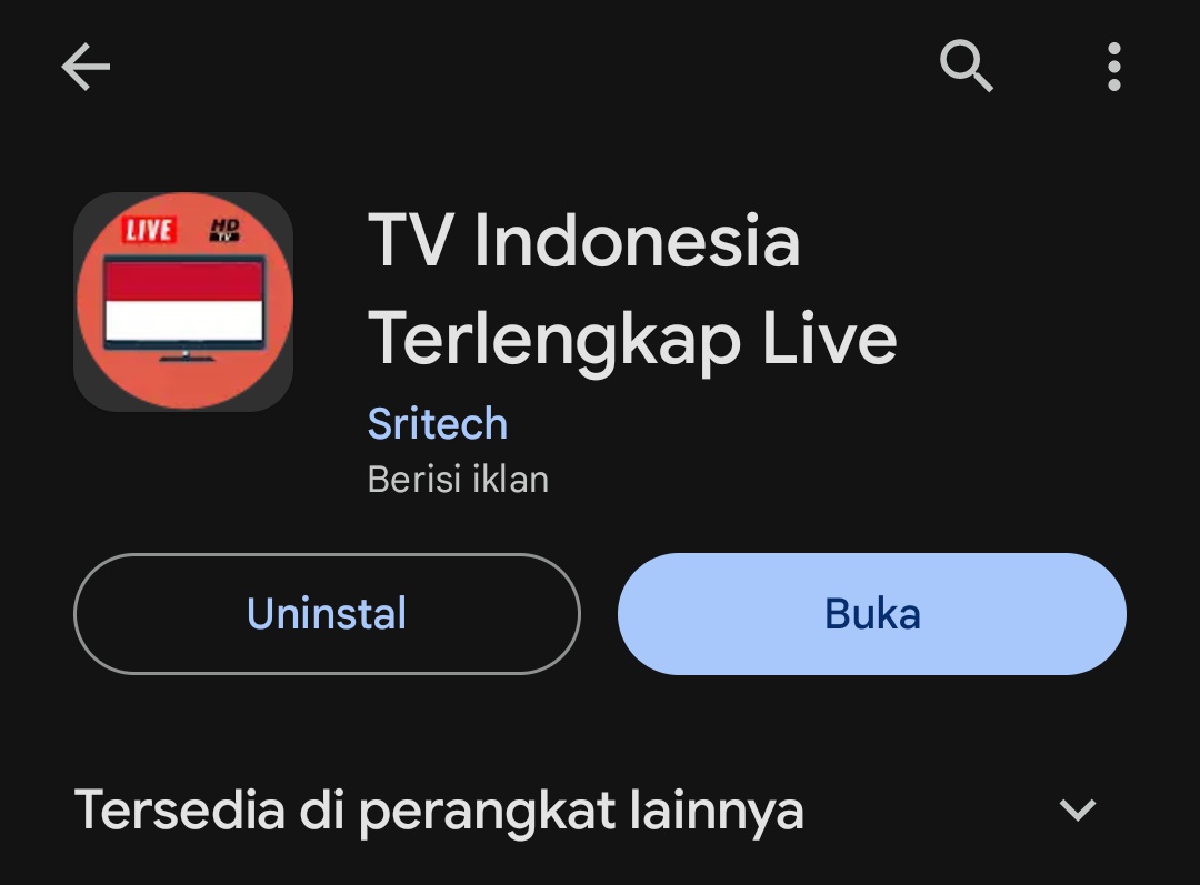 Oke ternyata di netverse ga bisa gess harus di tv, kalian yang ga ada tv download aja apk tv ini. Ada disini semua live