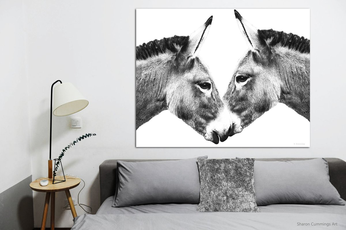 Without Words HERE: fineartamerica.com/featured/witho… #donkey #donkeys #animals #farm #farmhouse #homedecor #buyINTOART #FillThatEmptyWall