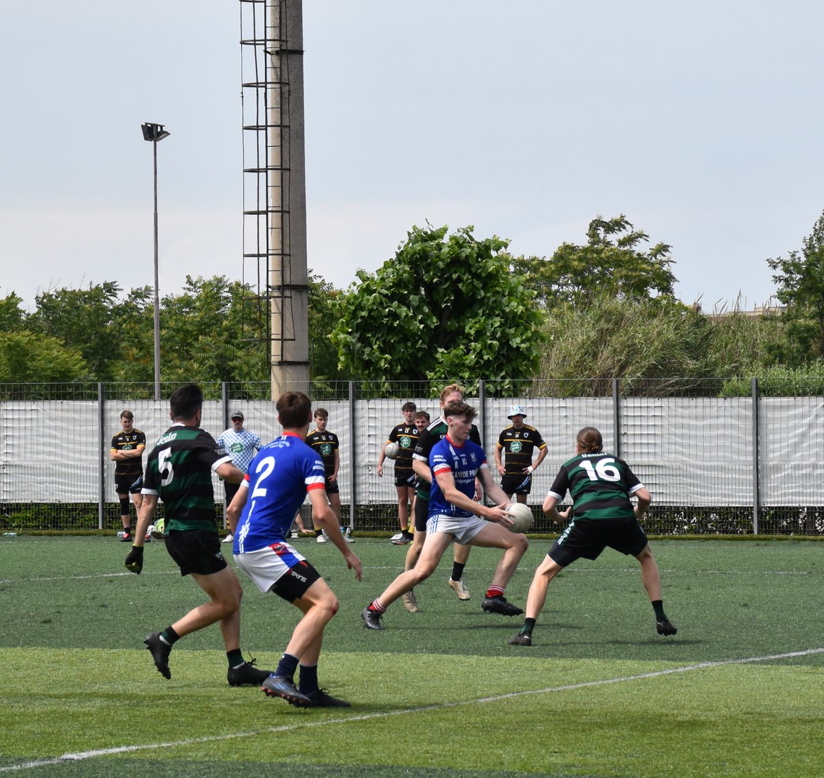 GAAworldgames's tweet photo. Gaelic Games in Rome!! 

Rome Hibernia GAA hosted their own tournament with teams from Berlin, Vienna, Munich, Prague and Milan! 

A couple of fantastic action shots!📷

@gaelicgameseuro👏 #WorldGAA https://t.co/34OKraUgYB