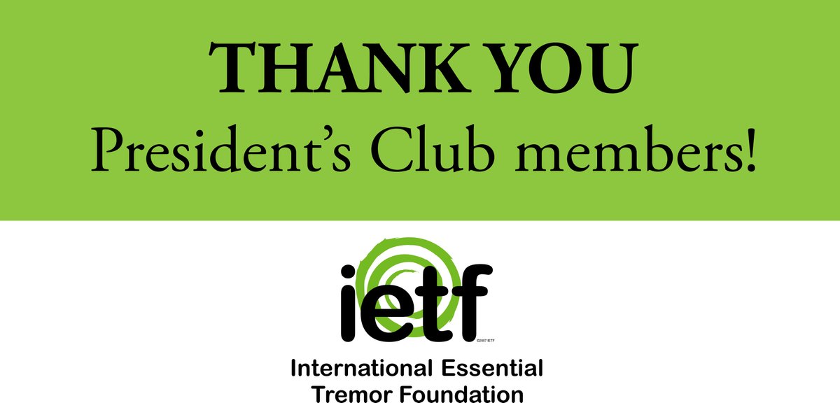 Donors who contribute $1,000 or more annually to further the IETF's mission become President's Club members. Take a look at our latest list. bit.ly/38bRneY
