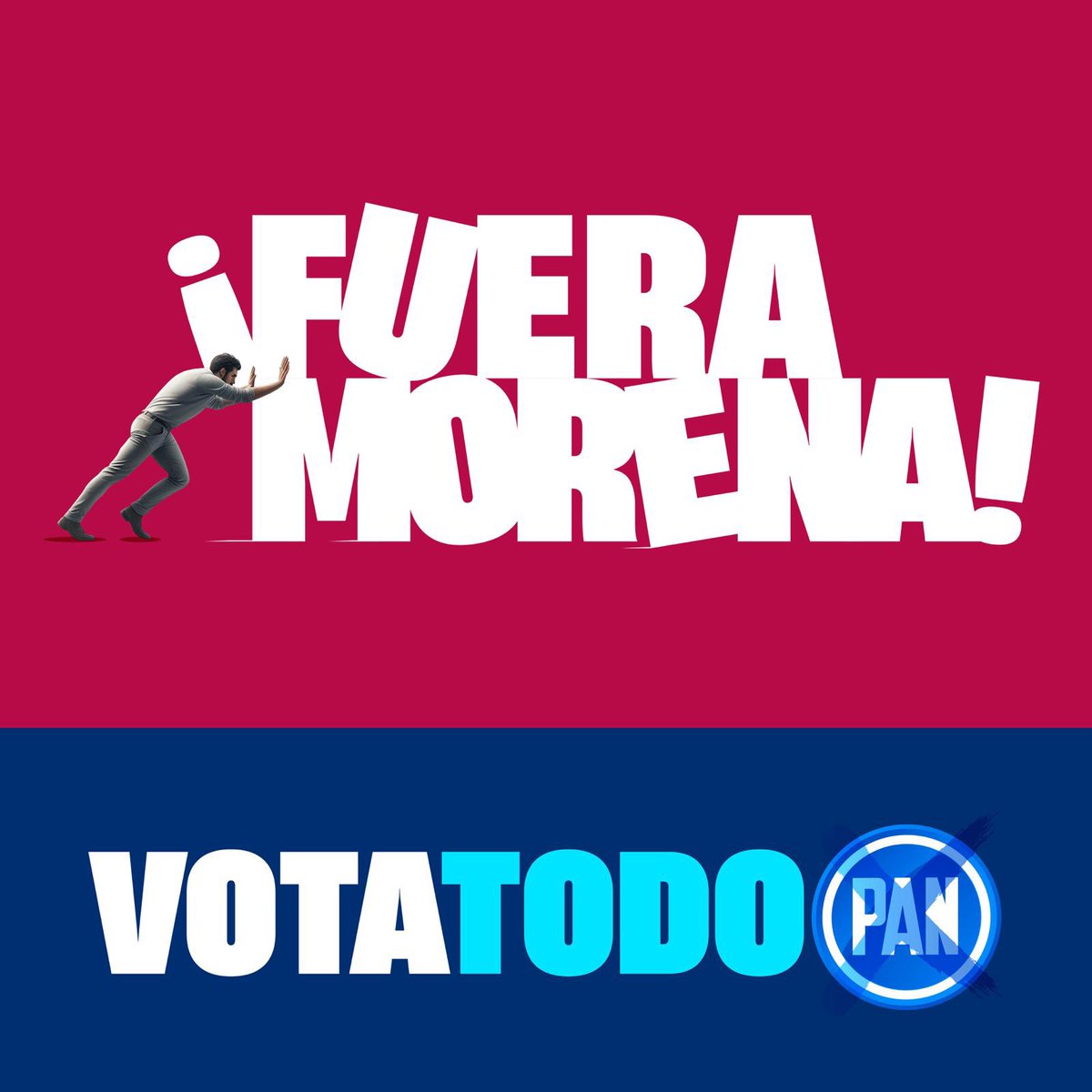 El cambio viene !! Que la alegría y esperanza de una mejor ciudad no se vean truncadas, SAL y VOTA; este 2 de junio, vota por tu seguridad, por las instituciones, por mejores servicios de salud, vota por energías limpias, vota por TI Vota por @STaboadaMx y @XochitlGalvez