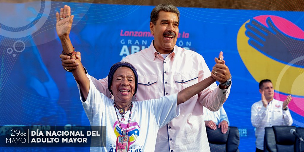 ¡Cuánto nos inspiran los adultos mayores con su coraje, conciencia y fuerza de voluntad! Seguiremos trabajando incansablemente para retribuir todo el esfuerzo y sacrificio que nuestros abuelos y abuelas han hecho, y siguen haciendo, por la Patria. ¡Amor con amor se paga! ¡Día