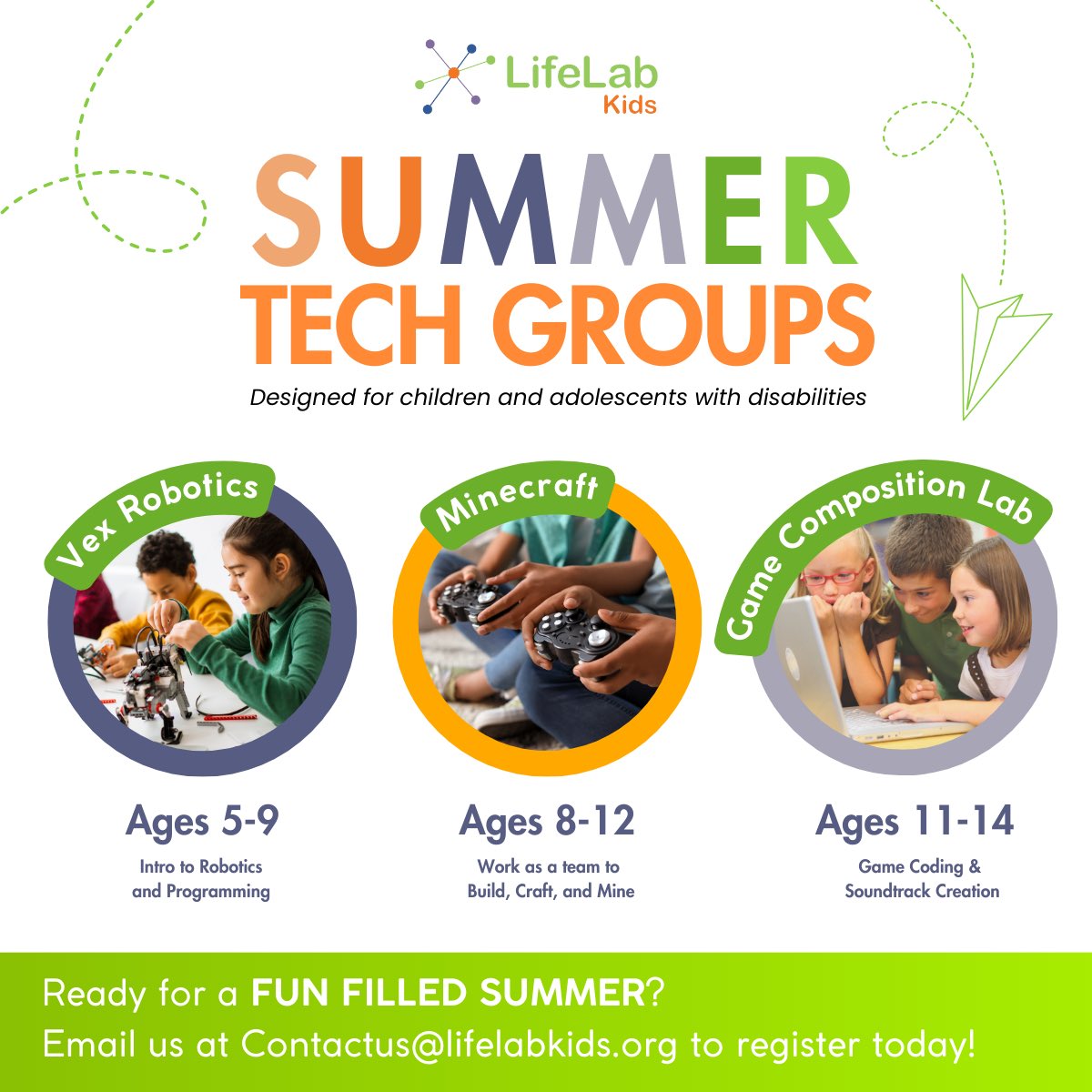 LifeLabKids's tweet image. #socialgroupsforkids #TechCamp #codingforkids #summercamp #summercampforkids #VEXRobotics #minecrafttutorial #ferndale