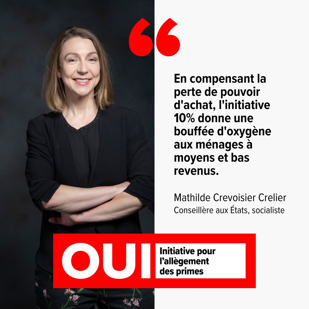 Votez OUI le 9 juin pour plafonner les primes maladie à 10% du revenu.