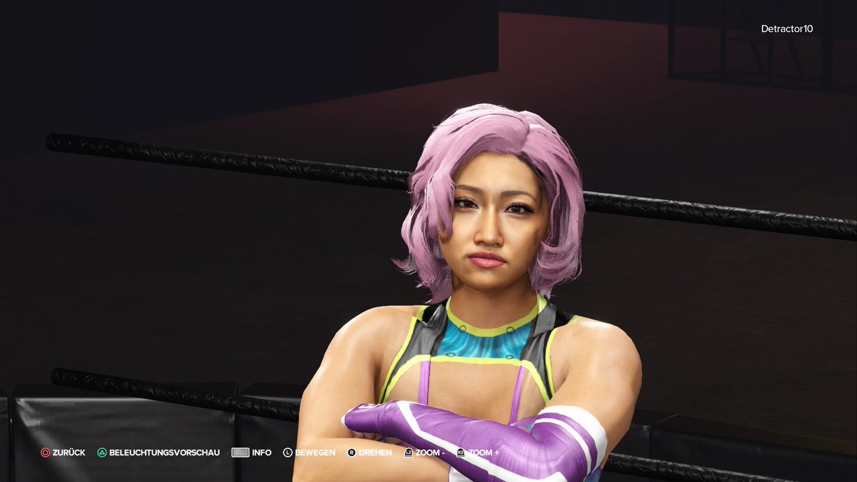 Yes or no, Sir? Suffering from inability to morph eyes since patch. #wwe2k24 #stardom