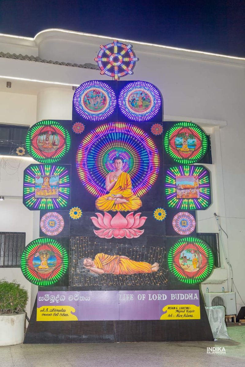 SLinJeddah's tweet photo. Consulate General of Sri Lanka /Jeddah organized the "Buddha Rashmi" Vesak Festival – 2024, including Buddha Pooja, Vesak Pandol, Bhakti Gee, and Dansala. The Consul General of Thailand and Sri Lanka along with hundreds of Sri Lankans participated at the Chancery premises. https://t.co/oFbpCbaOAn