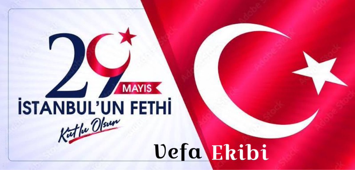 aaysedtl's tweet photo. Tarihin en muhteşem zaferlerinden biri olan İstanbul’un Fethi’nin 571. yıl dönümünde,  Fatih Sultan Mehmet Han'ı ve şanlı ordusunu rahmet , minnet ve şükranla anıyoruz.
Büyük zafer kutlu olsun.🇹🇷#VefaEkibi 🇹🇷 https://t.co/Ih2sGB0wN0