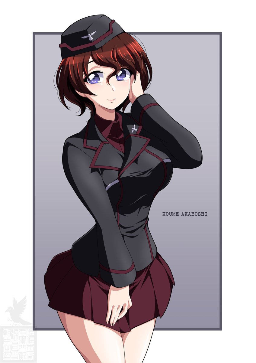 赤星小梅ちゃん
#garupan #黒森峰女学園