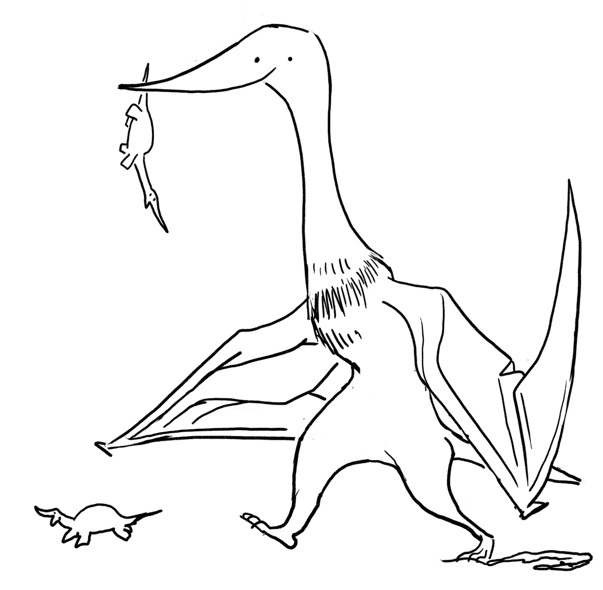 If @berdyaboi was of a genus of azhdarchid pterosaur