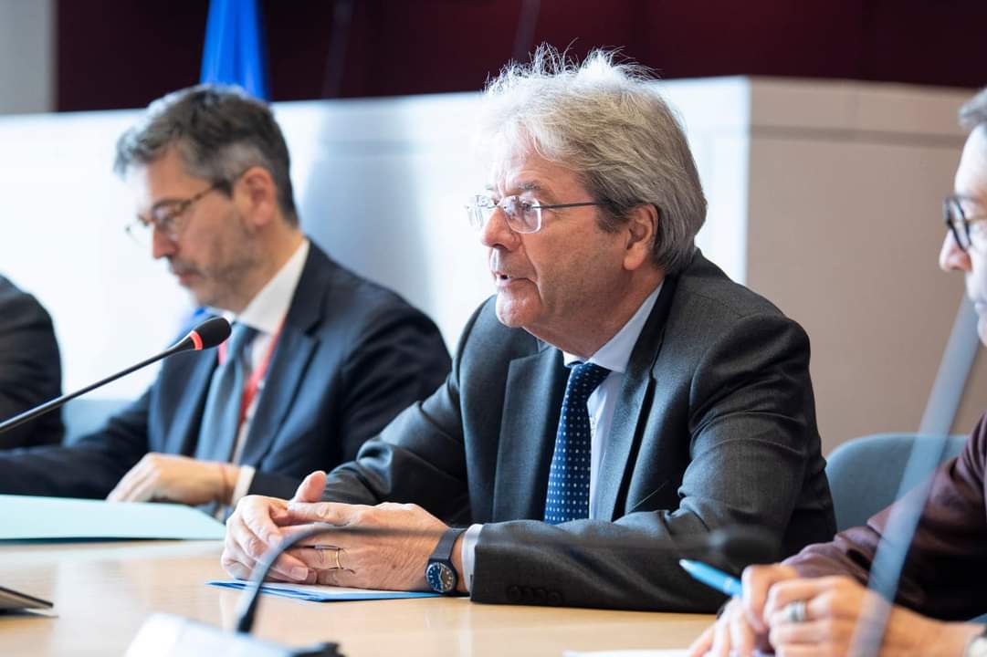 1/ NBU Governor Andriy Pyshnyy met with @PaoloGentiloni, European Commissioner for Economy. They discussed sources of financing for Ukraine’s needs, including funds obtained through access to frozen russian assets, and the further recovery of Ukraine’s economy.
