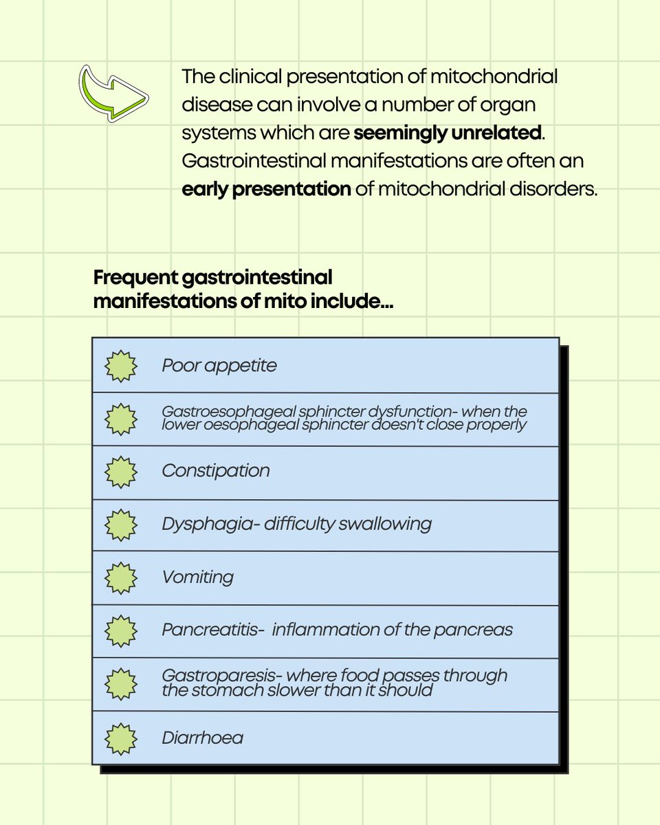 World Digestive Health Day 💙

We are proud to support this important day of awareness. Read through this post for info on the World Gastroenterology Organisation's campaign this year, and how gastrointestinal issues in people with mito can present.

#worlddigestivehealthday