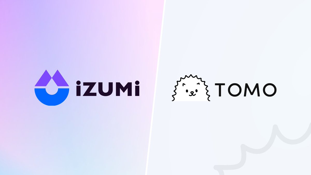 Tomo (@tomo_social) on Twitter photo <a href="/tomo_social/">Tomo</a> 🤝 <a href="/izumi_Finance/">iZUMi Finance | #iZiSwap</a>
We are partnering with <a href="/izumi_Finance/">iZUMi Finance | #iZiSwap</a>! iZUMi Finance is a multi-chain DeFi protocol providing one-stop DEX-as-a-Service. Its philosophy is that every token deserves a better on-chain liquidity in an efficient and lasting way. Stay tuned! <a href="/tomo_social/">Tomo</a> 🤝 <a href="/izumi_Finance/">iZUMi Finance | #iZiSwap</a>
We are partnering with <a href="/izumi_Finance/">iZUMi Finance | #iZiSwap</a>! iZUMi Finance is a multi-chain DeFi protocol providing one-stop DEX-as-a-Service. Its philosophy is that every token deserves a better on-chain liquidity in an efficient and lasting way. Stay tuned!