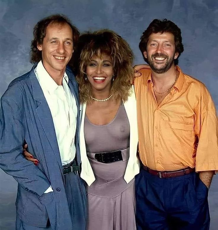 #MarkKnopfler 🎸#TinaTurner 🎙️#EricClapton 🎸#Legends 🎵