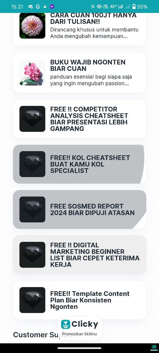 worksfess's tweet photo. work! ada yg lagi belajar digital marketing? kebetulan sender punya banyak bahan belajarnya, gratis kok. kalau mau dm aja ya, sender di komen https://t.co/Yr9SHLMnbu