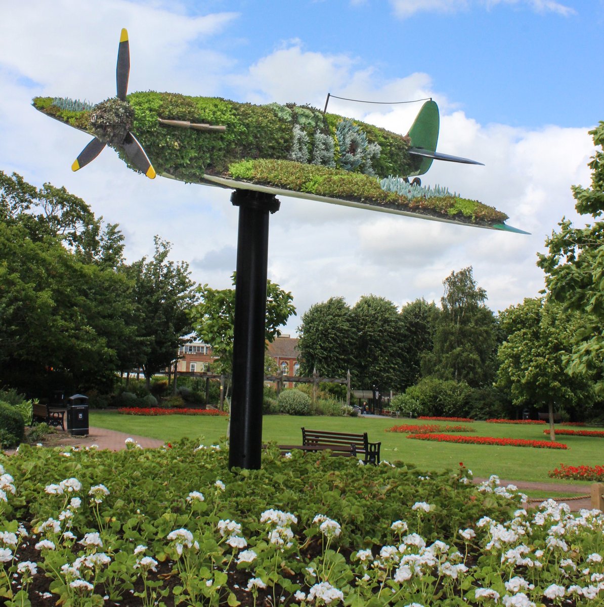 Join us at Memorial Gardens, Ashford on June 6 to commemorate D-Day's 80th anniversary. Witness the Floral Spitfire's return and honour our heroes with heartfelt ceremonies and community spirit. orlo.uk/l9e8X #ashford #ashfordkent #DDay80 #dday #kent #kentlife