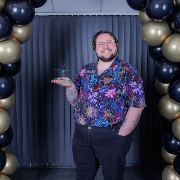 🙌 Congratulations to Sam McCracken, who has supported LGBTQIA+ students at the University of Wolverhampton and has scooped an award for his ‘outstanding’ work to promote diversity. Read more 👉 bit.ly/4aGH5Sn