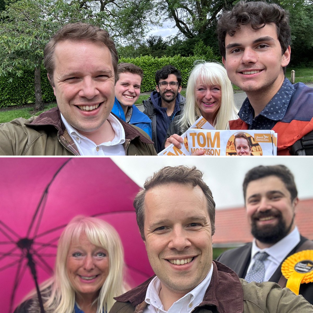 A brilliant day talking to people in Cheadle Hulme and Woodford yesterday! The campaign to beat the Conservatives in Cheadle is growing. If you’d like to help get change in Cheadle, sign up here! cheadle-libdems.org.uk/volunteer
