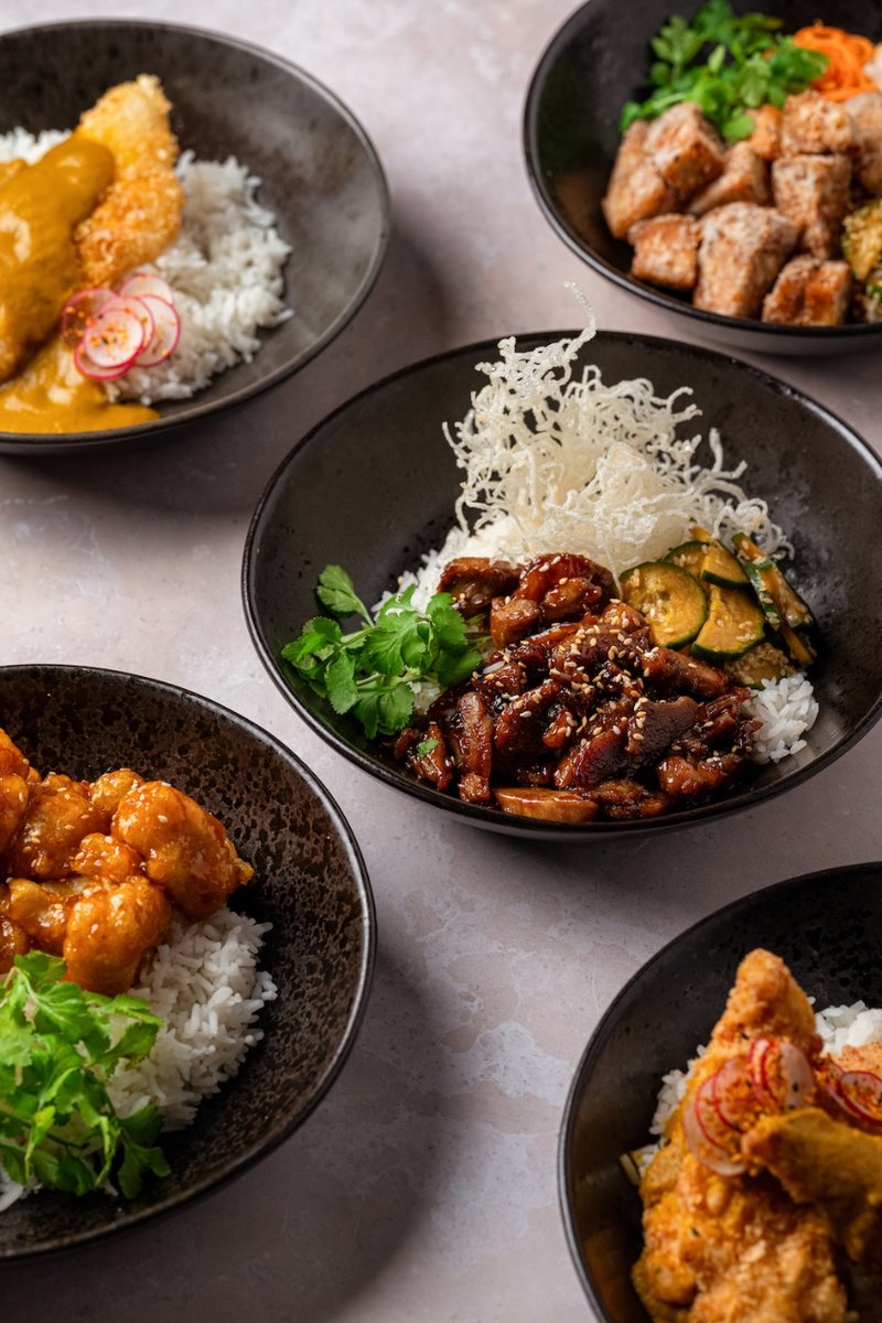 Check out the new lunch deal at The Alchemist - Get any Rice Bowl with a Soft Drink for just £12.50! 🍚🥤 With toppings like hoisin duck, katsu chicken and more, plus veggie and plant-based options too! 😋  🕛 12pm - 4pm  🗓️ Monday - Friday Menu here ⬇️