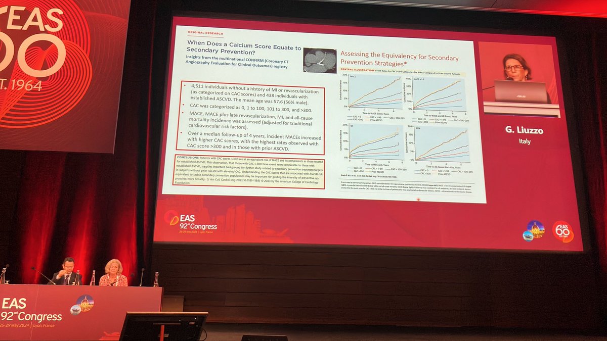 Ozcan Basaran (@ozcan__basaran) on Twitter photo Coronary Calcium Score (>300) = same CVD risk as established heart disease! #EASCongress2024 #CAC #CCT <a href="/MeralKayikcoglu/">Dr Meral Kayikcioglu</a> <a href="/Dr_IbrahimAltun/">Ibrahim Altun</a> Coronary Calcium Score (>300) = same CVD risk as established heart disease! #EASCongress2024 #CAC #CCT <a href="/MeralKayikcoglu/">Dr Meral Kayikcioglu</a> <a href="/Dr_IbrahimAltun/">Ibrahim Altun</a>