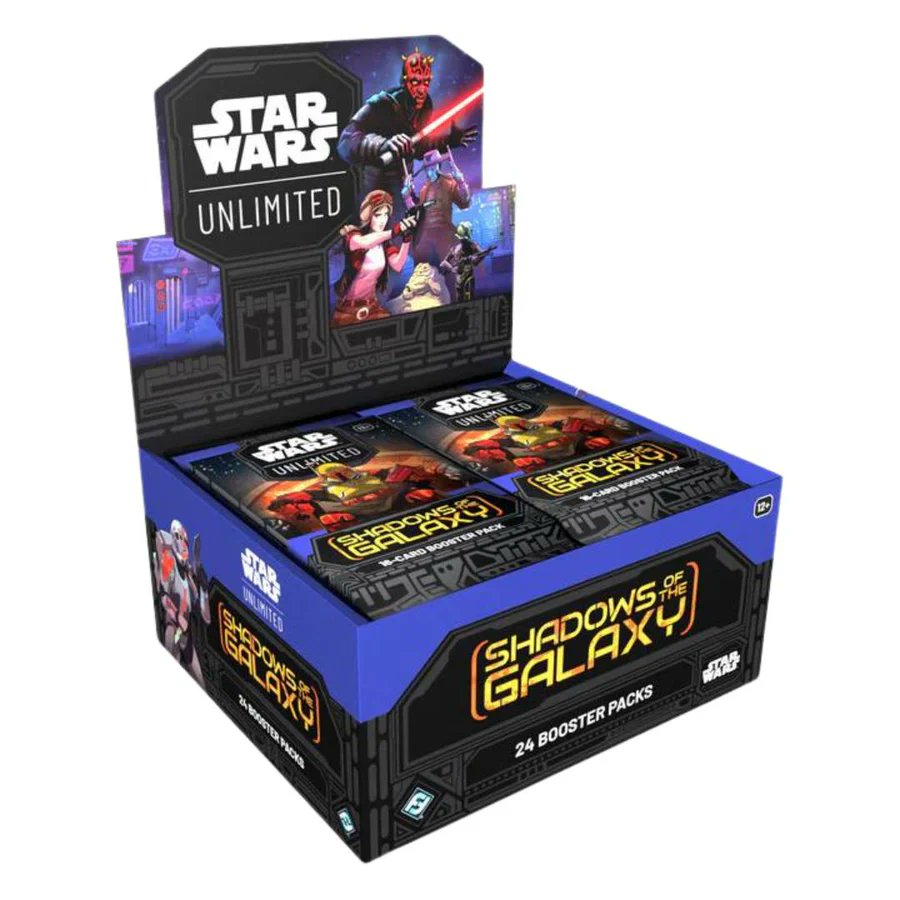 Exciting news! 🌟 Preorders are now open for the Star Wars Unlimited Shadows of the Galaxy booster box! Dive into the epic Star Wars universe with this exclusive collection. Get yours now at shop.threeforonetrading.com/products/boost… 
#StarWars #PreorderNow #Collectibles #LimitedEdition