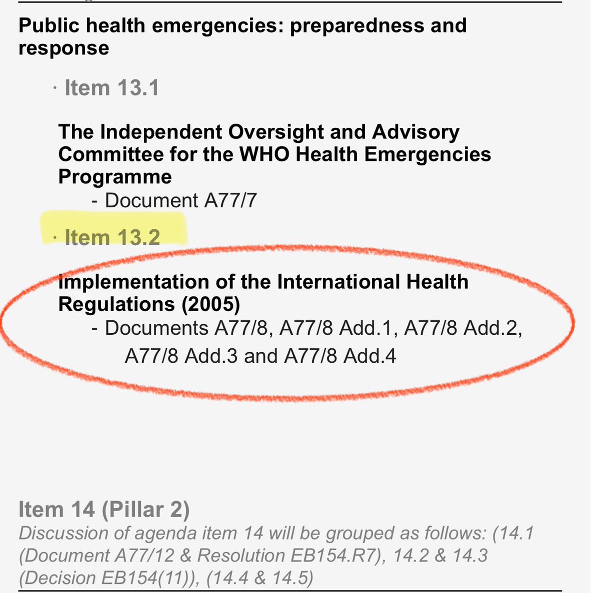 ‼️WHO - May 29 the working group will re convene to discuss & propose the Pandemic Treaty and Amendments to the IHR The IHR doesn’t even need a vote to be pushed through and Parliament will NOT debate it. Read that again, the most important changes in your lifetime, decided by