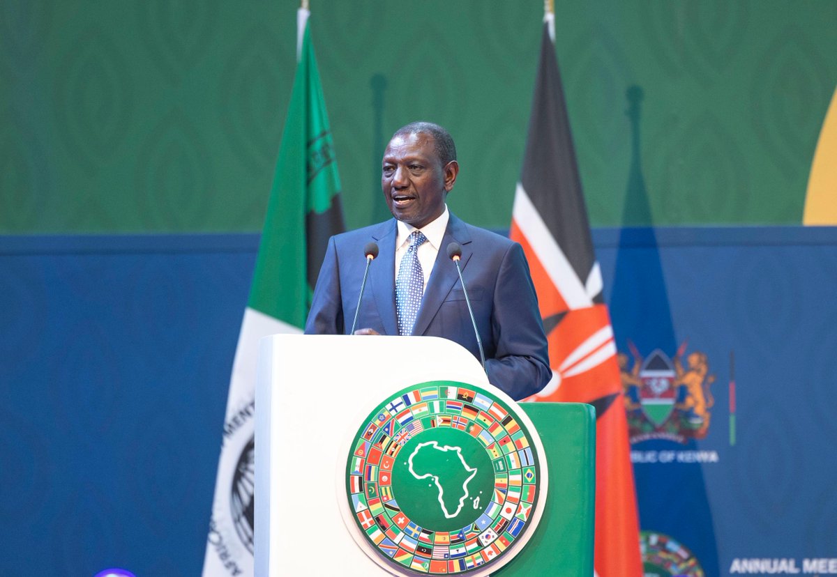 UrugwiroVillage's tweet photo. President Kagame joined Heads of State from across the continent, Dr. @akin_adesina, President of the African Development Bank, leaders from the private and public sector for the official Opening Ceremony of #AfDBAM2024. President Kagame is also now participating in a Presidential Dialogue on, “Africa’s Transformation, the African Development Bank Group, and the Reform of the Global Financial Architecture”.