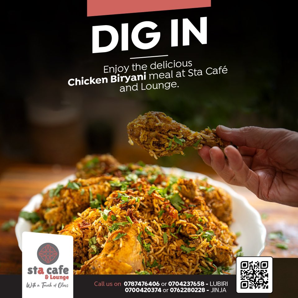 Take a break from your busy schedule and treat yourself to a delicious chicken biryani spread @StaCafe_Lounge during lunchtime. Drop by or refer to the poster for contact details to place your order. #StaCafeEats #DeliciousMoments #NBSUpdates