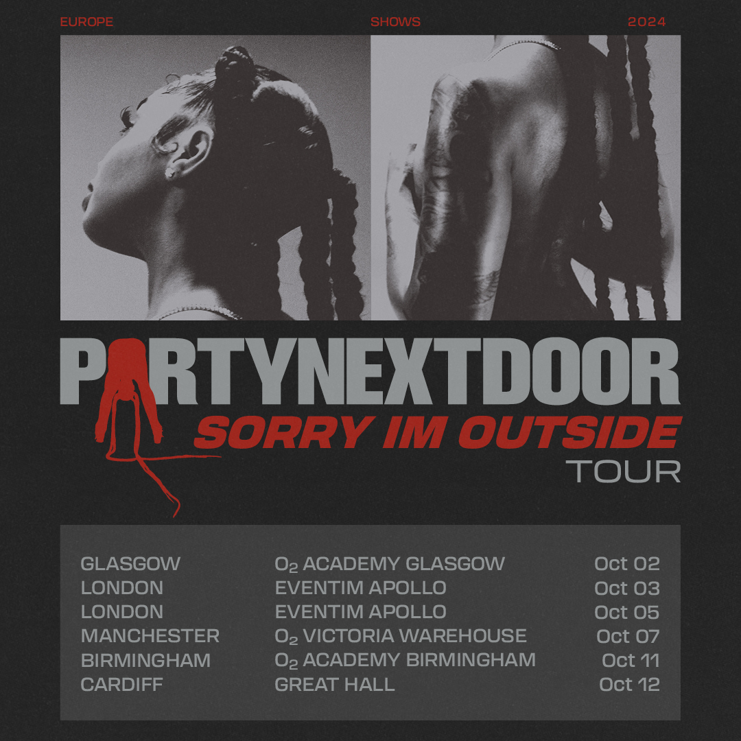 Priority Tickets on sale now for @partynextdoor live - Friday 11 October - amg-venues.com/xUZK50RXJst