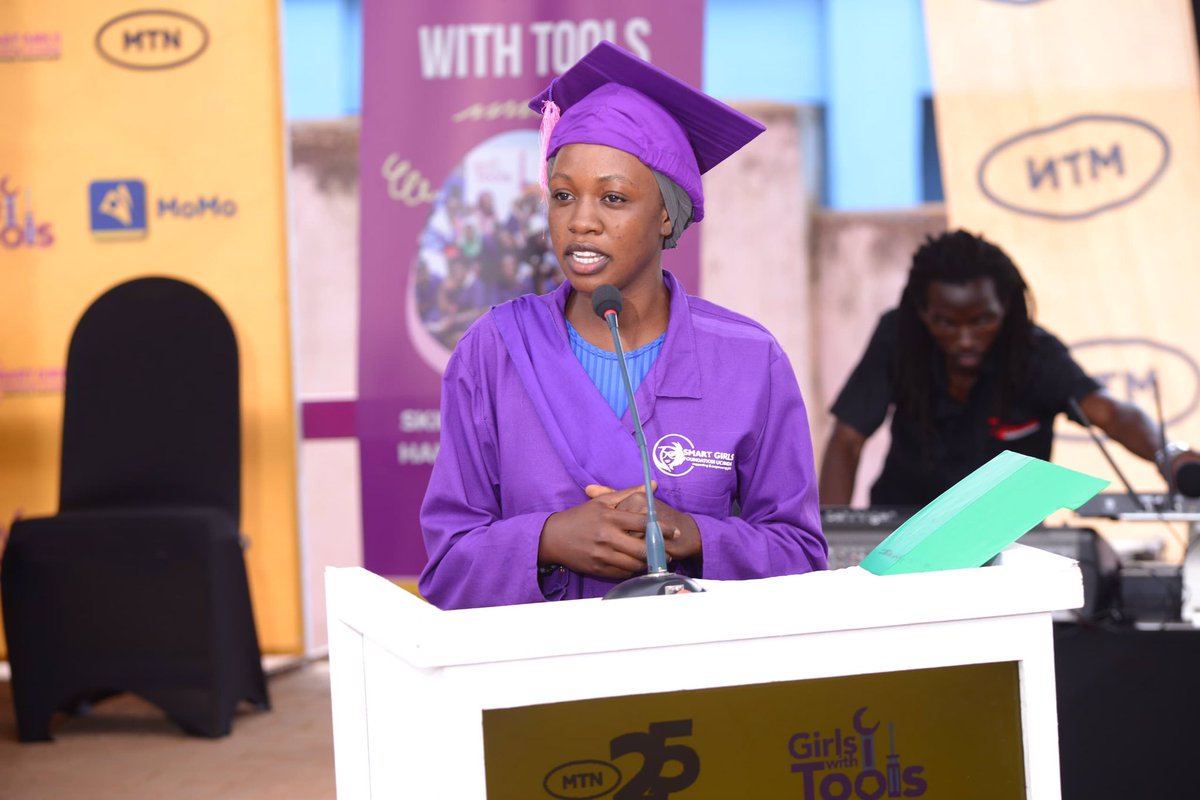 Today, @mtnug through its social responsibility arm #MTNFoundation has overseen the graduation of 112 youths as it continues to expand digital skills among young people across the country. #MTNGirlsInTech #TogetherWeAreUnstoppable