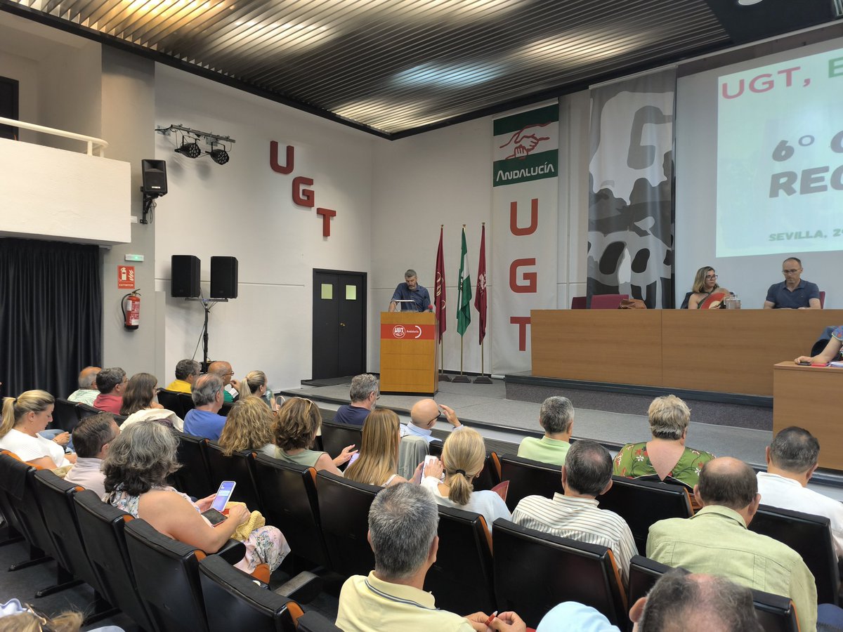 🗣️ @SG_UGTAndalucia Las mujeres trabajadoras andaluzas, a pesar de su continua lucha y cuya movilización feminista llevamos por bandera en este sindicato, están todavía muy lejos de poder desarrollar sus carreras profesionales en una situación de igualdad real. #Comite